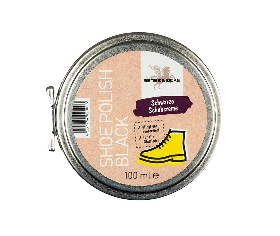 Shoe Polish black, 100ml